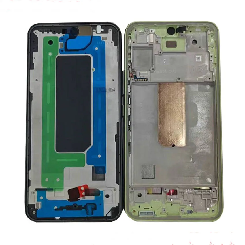삼성 갤럭시 A54 5G 미들 프레임 베젤 하우징, 측면 키, 교체 부품 포함