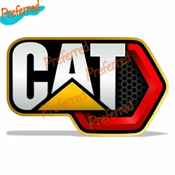 LARGE ESCAVATOR CATERPILLAR STICKERS CAT Decal for Your All Cars Racing Laptop Motorcycle Helmet Trunk Surf Camper
