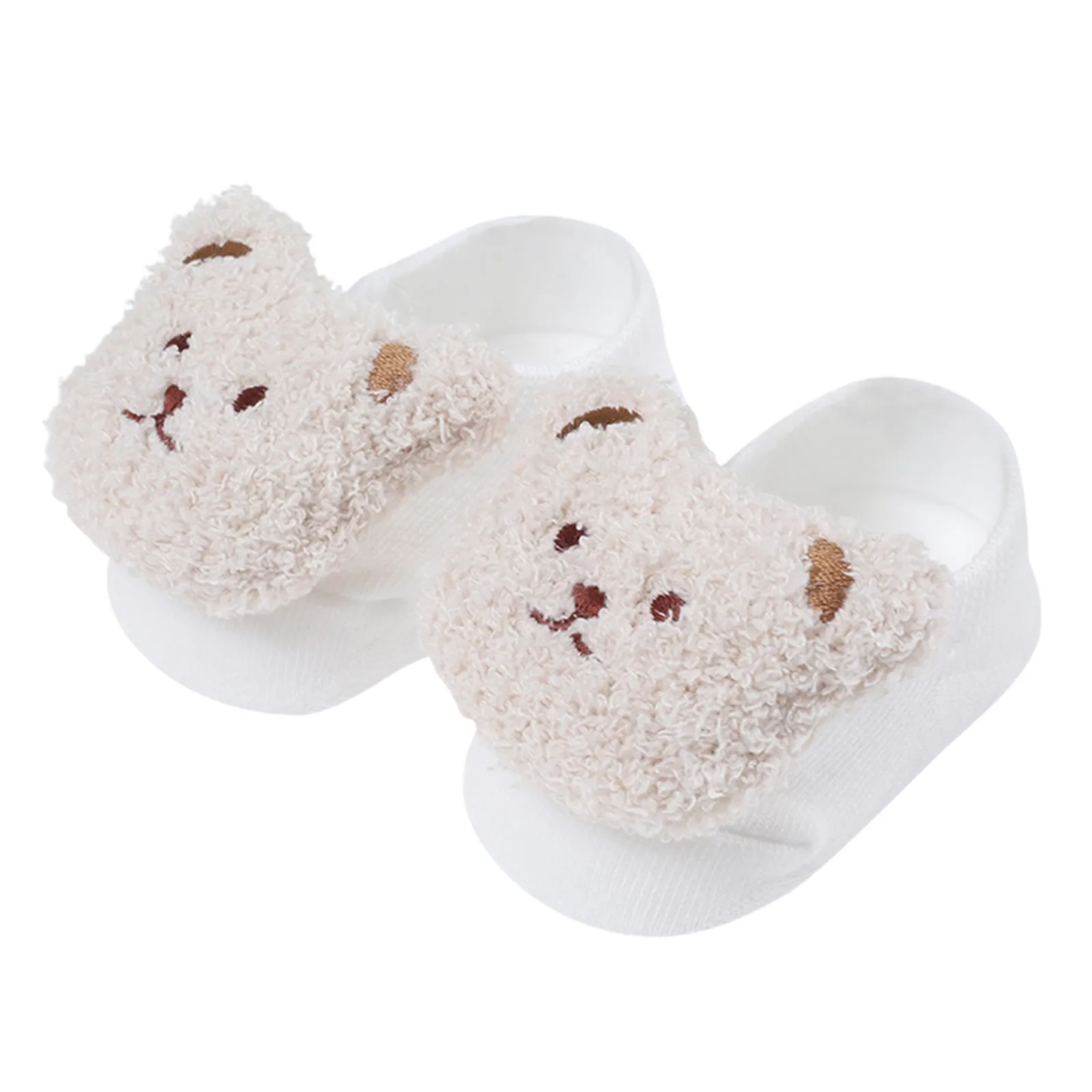 Girl Add on Items Children Kids Socks Soft Bottom Toddler Shoes Socks Princess Floor Long Children's Age 3
