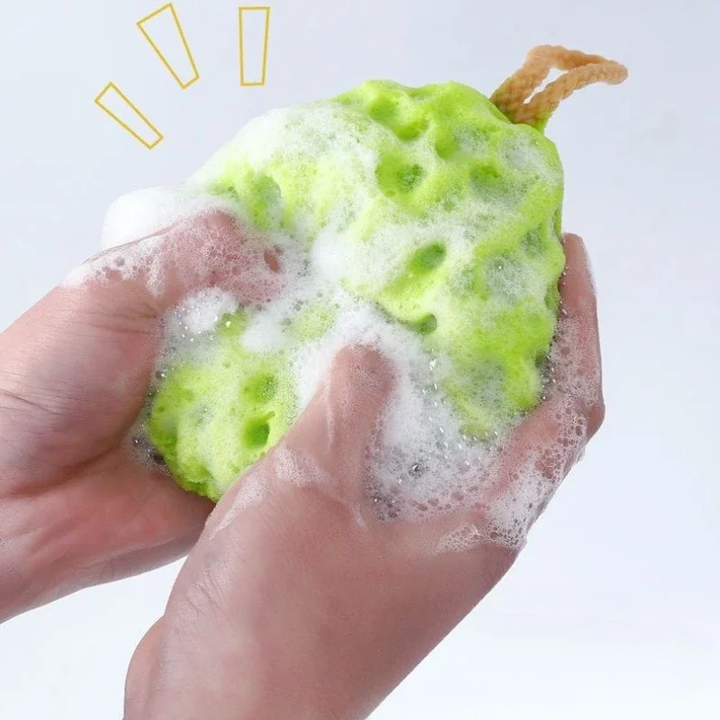 Luxurious Honeycomb Bath Lathering Puff – Ultra Soft & Quick Foaming