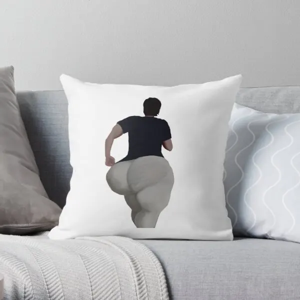 

Jerma Dumptruck Printing Throw Pillow Cover Bedroom Sofa Square Wedding Decor Anime Cushion Case Pillows not include One Side