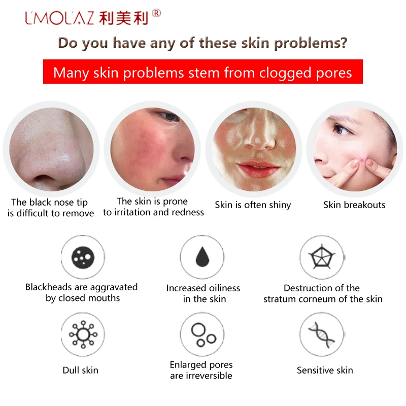 lmolaz Purifying Facial Cleanser for Oily&Sensitive Skin-Gentle Deep Cleansing, Blackhead Care, Oil Control with Amino Acid