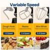 9 in 1 Multifunctional Stand Mixer with Fermentation, 6 Speed 7.5 Quart Kitchen Electric Food Mixer with Timer, Juice Blender 4