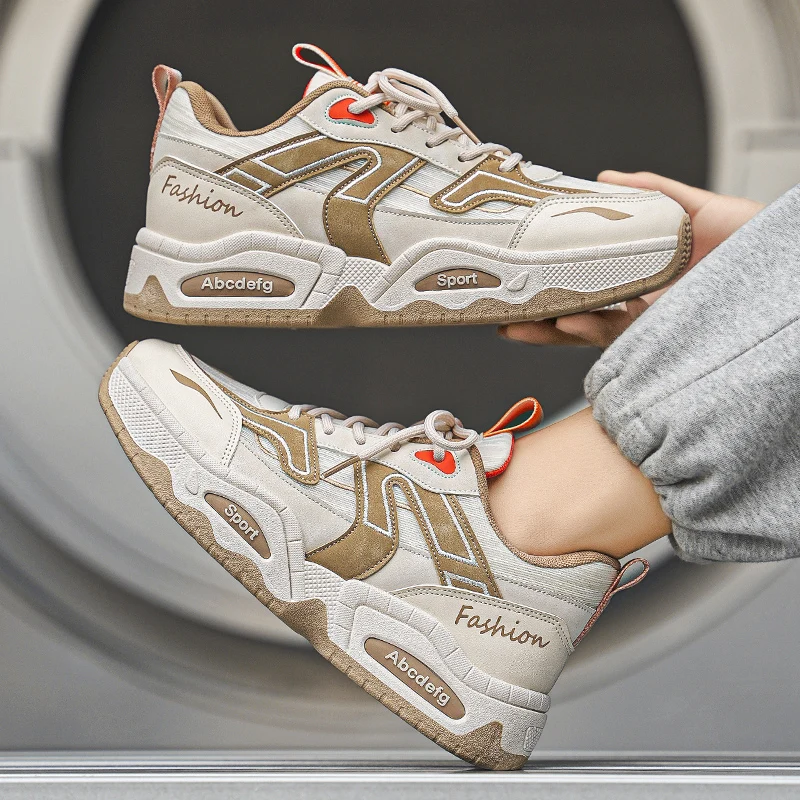 

Мужская обувь Новинка Весна 2024 дышащая мужская повседневная спортивная обувь для бега модная обувь для работы