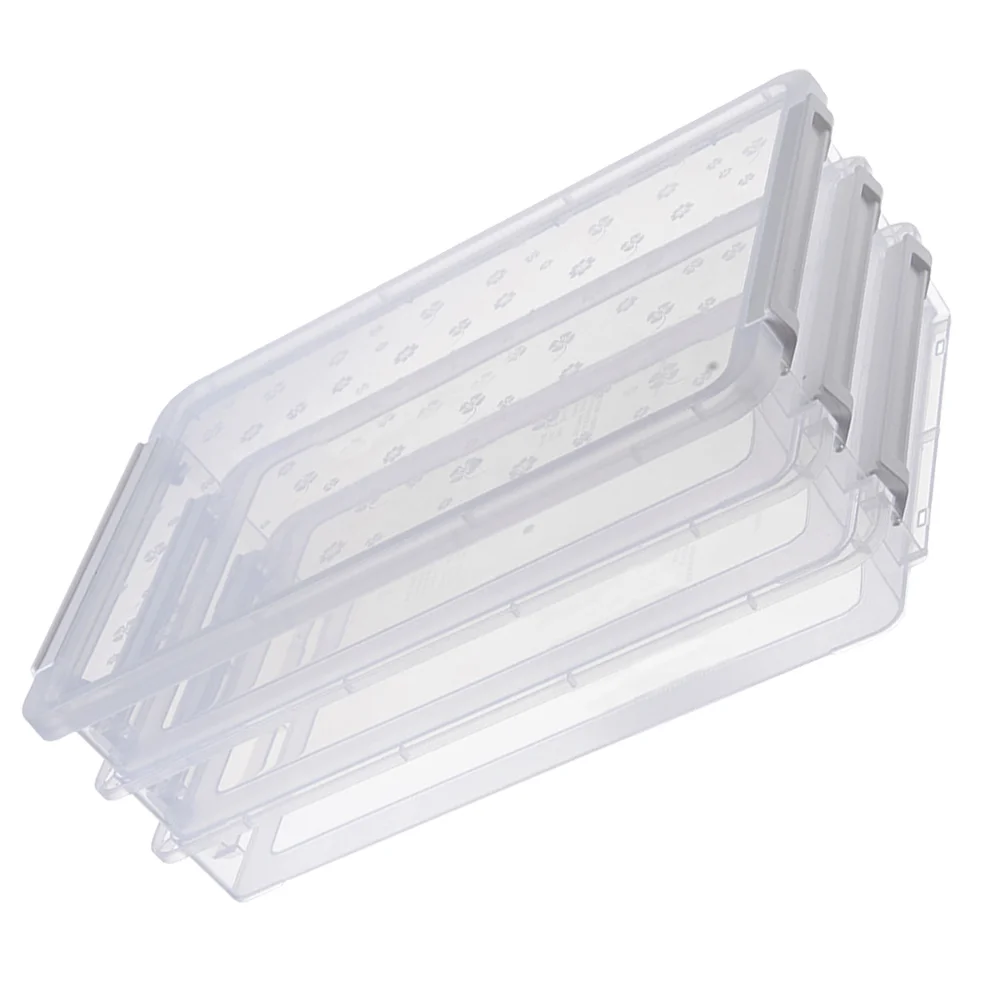 

Multi- Layer Transparent Storage Box, Transparent File Paper Filling Box, Stackable Storage Box, File Sorting Box, Document