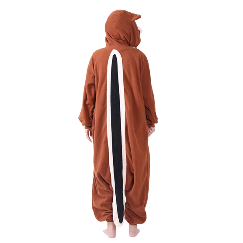 Chipmunks Full Body Clothes Kigurumi Squirrel Onesies For Adults Cosplay Costume Anime Sleepwear One-Piece Pijamas Christmas kigurumi pajamas onesies cosplay pajamas onesies