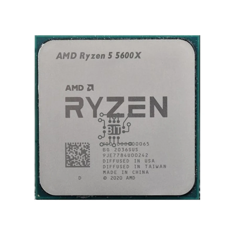 Amd Ryzen 5 5600X R5 5600X 3.7 Ghz Processore Cpu A Sei Core A Dodici Thread 7Nm 65W L3 = 32M 100-000000065 Socket Am4