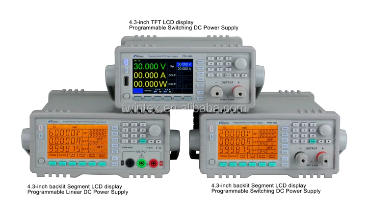 Twintex PPM-5H07 고정밀 Alimentatore Lineare 350W 0.7A 1A 프로그래머블 선형 0-500V DC 전원
