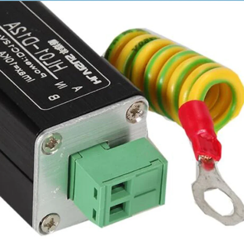 Monitoring Camera 12V / 24V Power Supply Arrester Weak Current Protection Lightning Arrester Overvoltage Thunder Preventer