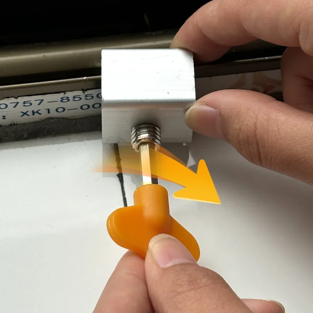 Description Picture 5 of item1/2Pcs Window Lock Security Lock Limit Sliding Door Windows Restrictor Child Safety Anti-theft Door Stopper Home Improvement