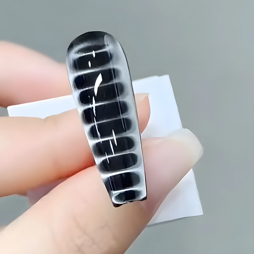 Magnetic Nail Art Tools 12Pcs Nail Cat Eye Strong Effect Magnet Nail Crocodile Texture Magnetic Stick UV Gel Polish Cat Eye Gradient Rod Manicure Bar