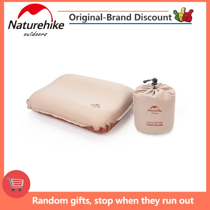Naturehike Camping Pillows Selfinflatable Pillow 3D Silent Foam Pillow