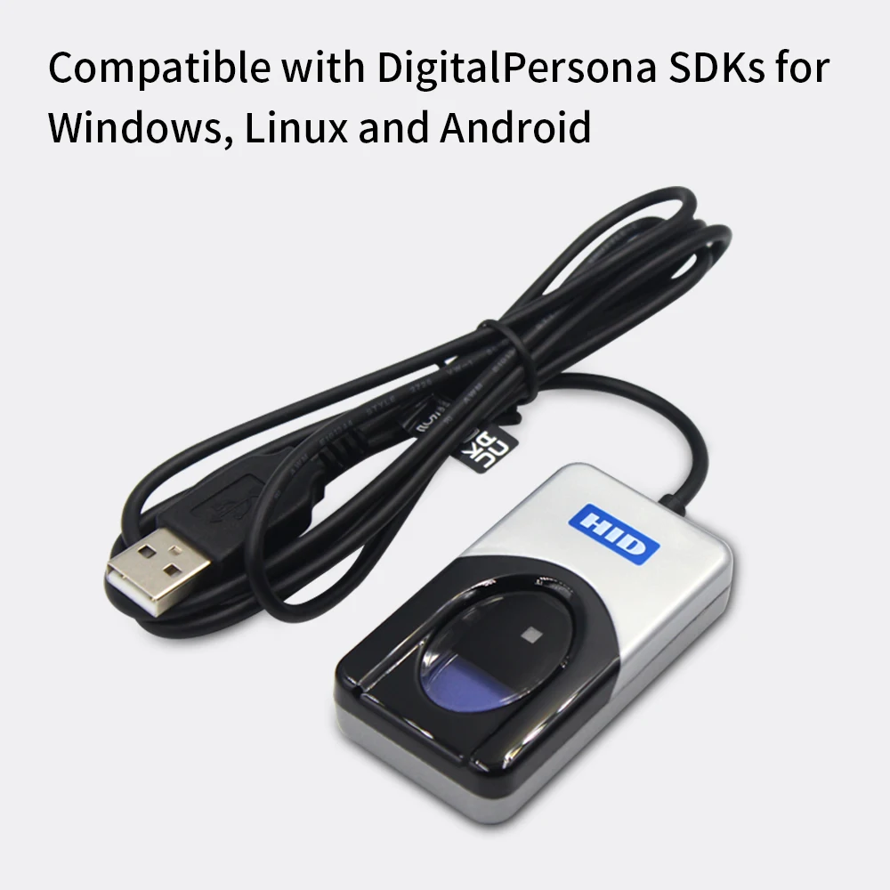 Digital Persona U are U 4500 Biometric Fingerprint Scanner USB Fingerprint Reader Sensor uru4500 API SDK Free fingerprint scanner