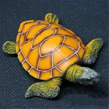 Simulation Turtle Resin Turtle Fish Tank Aquarium Landscaping Decoration Marine Theme Decorative Turtle 