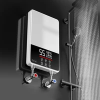 DMWD-Chauffe-eau électrique thermostatique, 7000W, télécommande, chauffage instantané, étanche, sans réservoir, pour douche et bain 1