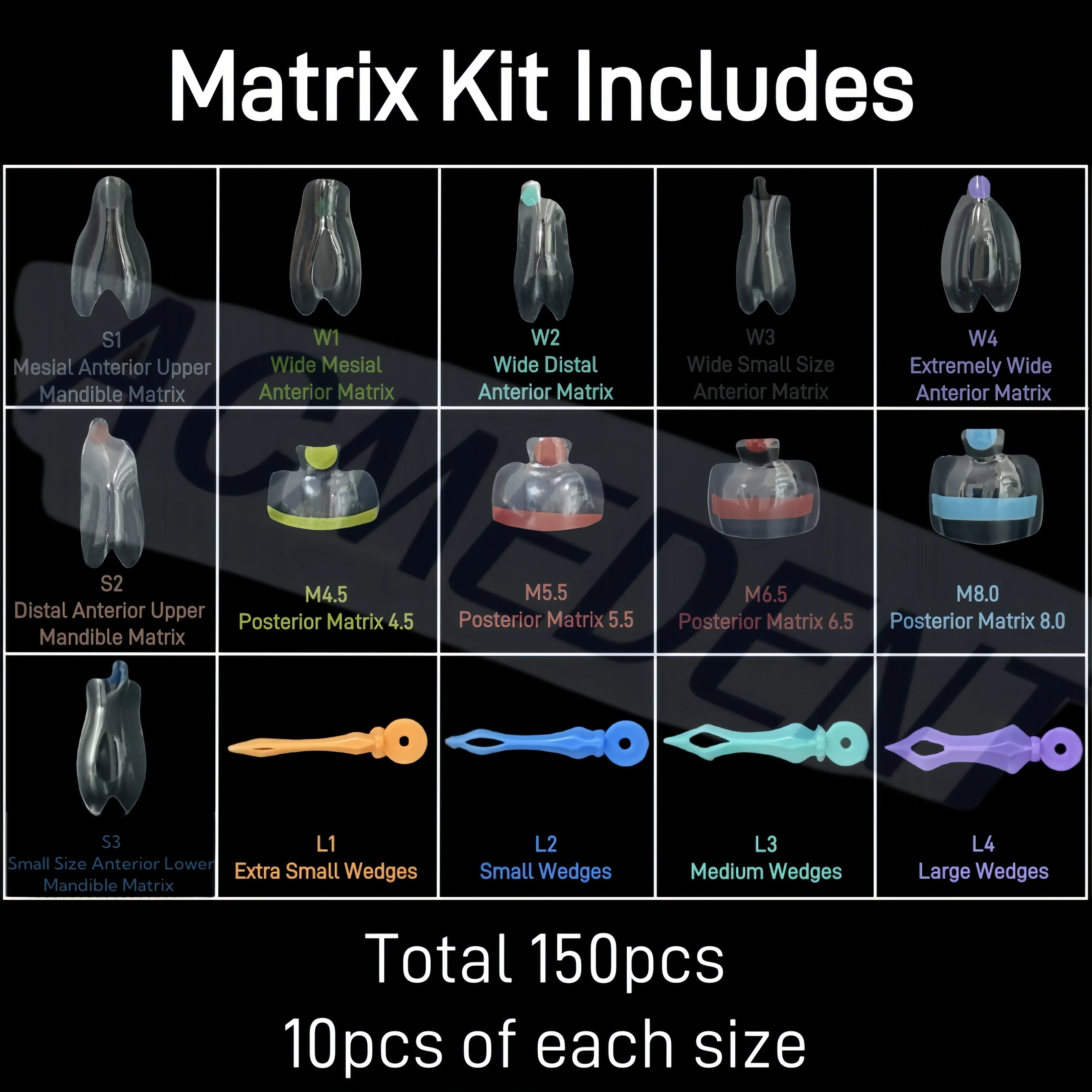 マトリックス　下地 バイオクリアーマトリックス臼歯用 | 株式会社モリムラ