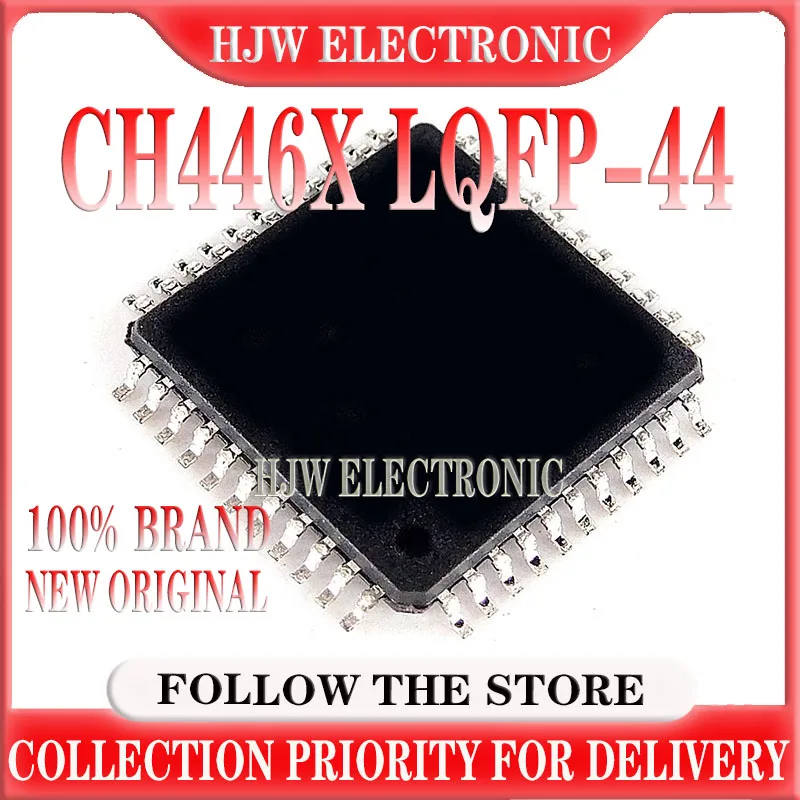 

10PCS New original CH446X LQFP-44 5x24 analog switch array chip