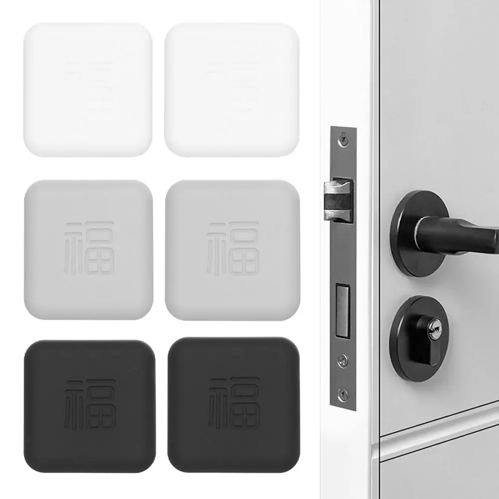 Description Picture 2 of itemSilicone Anti-crash Pad Self Adhesive Doorstop Door Handle Bumper Wall Protector Door Stopper