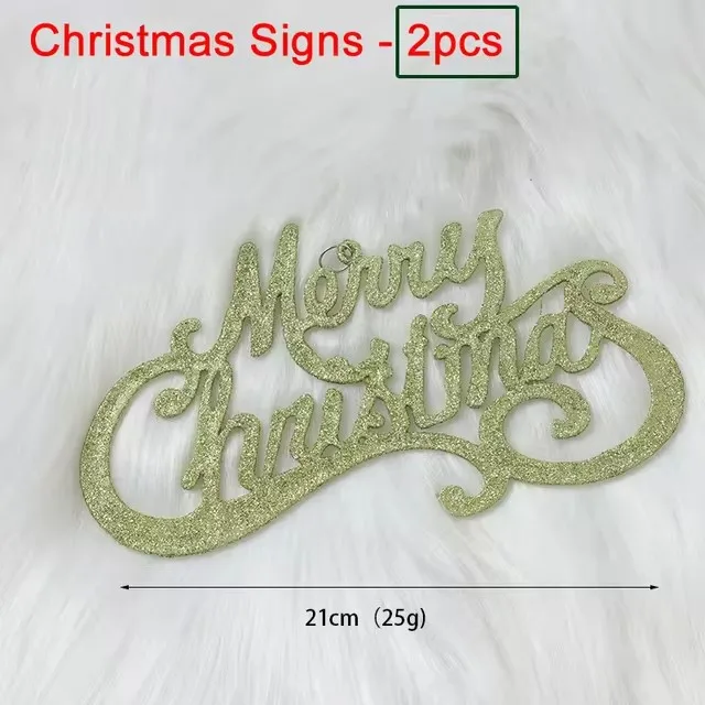 thumbnail image 1 of Nuevas bolas de Navidad pintadas a mano de color champán verde, adornos colgantes para fiestas navideñas, adornos para el hogar, arreglos de escena, 1 of 5