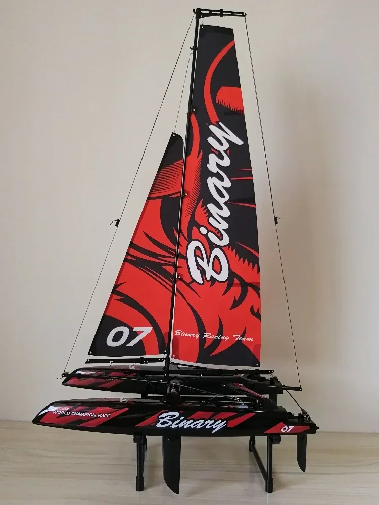 New Joyway 8807 V2 V3 Remote-Controlled Competition Ship Joyway 8807v2 V3 Pure Wind Catamaran Romote Control Sailing Model Toy 3