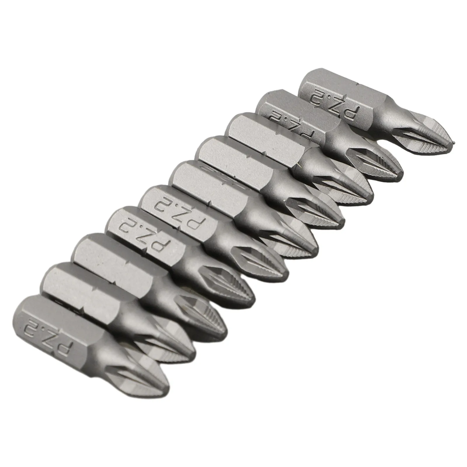 10 stücke 25mm Anti Slip Elektrische Sechskantschaft Magnetische Schraubendreher Bohrer Set Sechskantschaft Schraubendreher Bit PH1 PH2 PH3 PZ1 PZ2 PZ3 – Detail 2