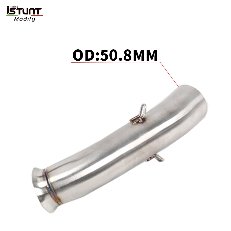 For KTM DUKE 390 250 125 RC390 RC250 2017 2018 2019 2020 Middle Link Pipe Motorcycle Exhaust Modify Muffler Mid Tube Escape Moto - Image 6