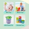 Kid Brain Response Battle Fold Cup Hand Speed Competition Fold Cup Child Stack Game Early Education Puzzle Train Board Games Toy 6