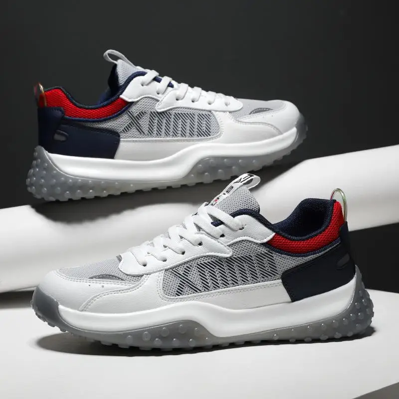 2022 new men's shoes Forrest Gump shoes breathable sports casual running shoes men's generous single shoes