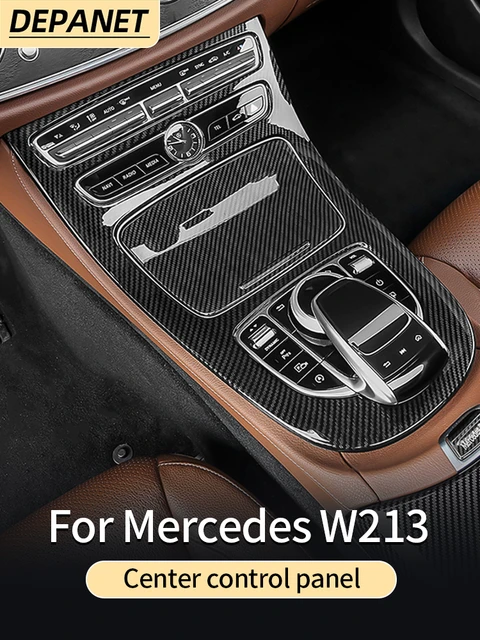 Für 2016-2021 Mercedes-Benz E-Klasse W213 ABS auto center konsole  dekorative panel abdeckung aufkleber, innen dekoration zubehör - AliExpress