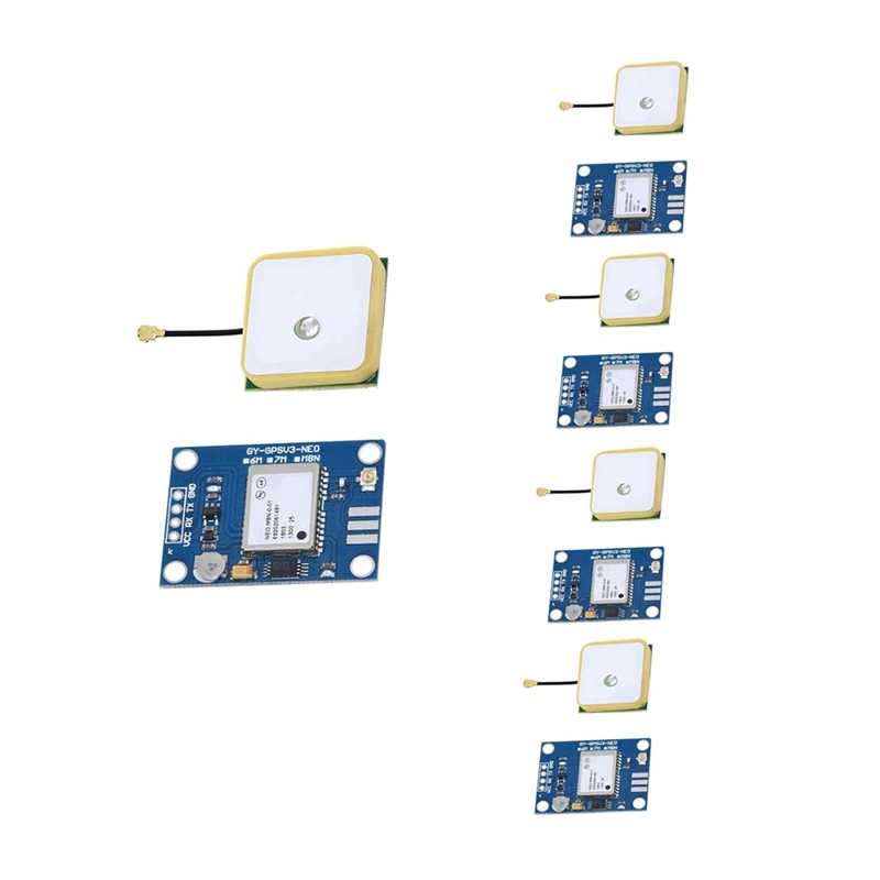 

5X GY-GPSV3 NEO-M8N GPS модуль для контроллера полета APM MWC PX4 Pixhawk V2.4.5 APM2.56 APM 1,65-3,6 V