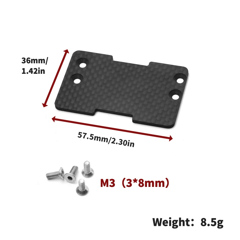 

Front Battery Equipment Board LY34 RC Car Accessories for VP Phoenix VS4-10 VS4-10Pro SCX10 Axial Parts