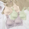 Summer Smooth Nursing Bra Front-Open, Seamless, Wire-Free, Ice Silk Bra with Push-up Effect 5