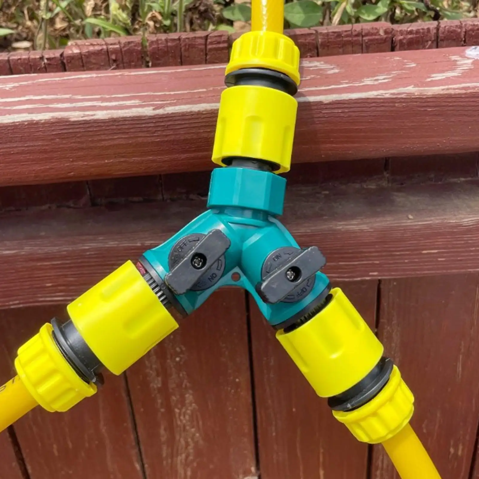 Water Hose Splitter Extension Water Hose Connector Leakproof Garden Hose Faucet Splitter For Agricultural Production