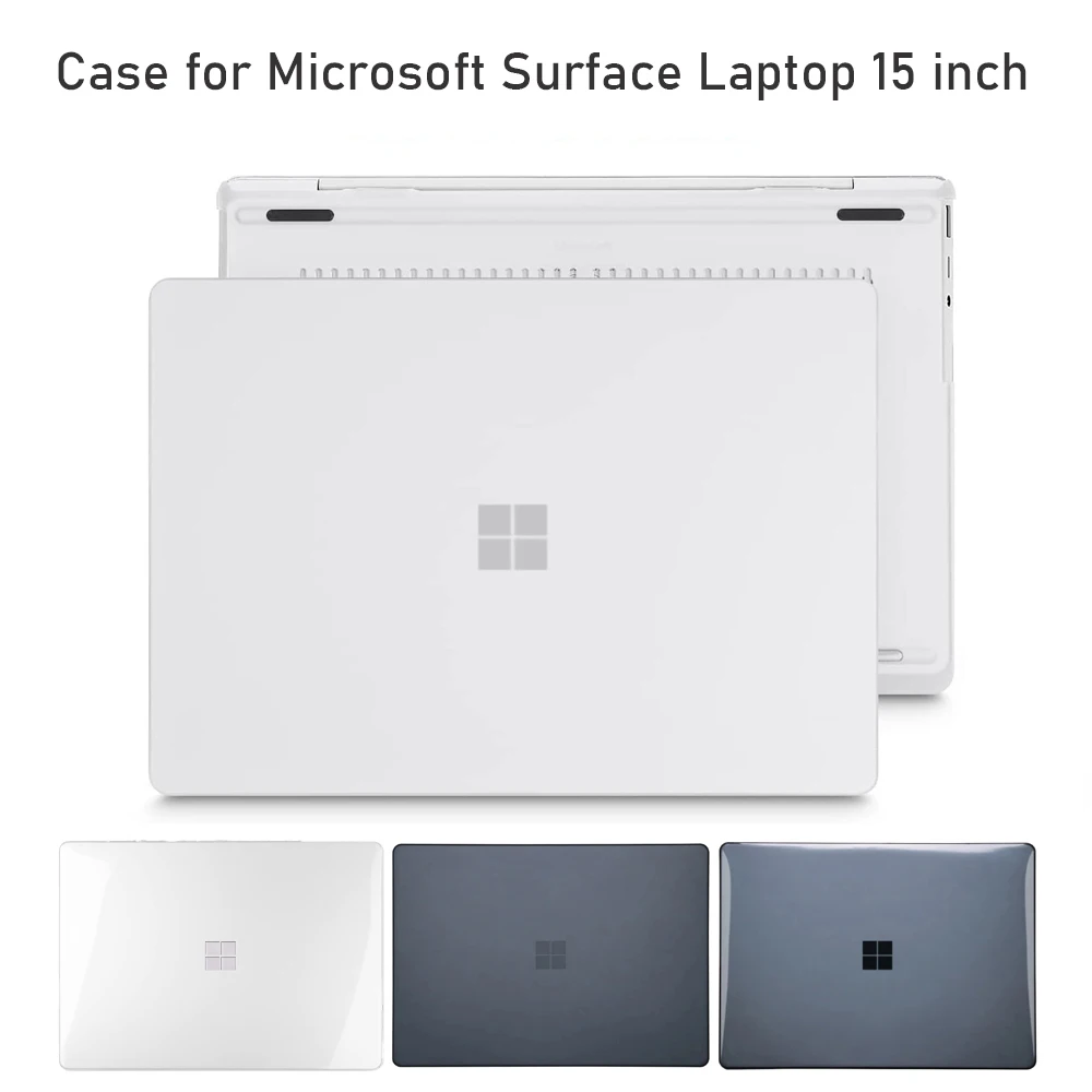 Custodia Per Laptop Per Microsoft Surface Laptop 15 Pollici Funda Per Surface Laptop 2 3 4 5 13.5 Go 12.4 Pc Cover Protettiva In Cristallo Opaco