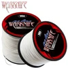 Warknife 16 Strands 100M - 2000M Hollow Core PE Braid Extreme Japan Braided Fishing Line 20LBs-500LBs Fishing Assist Line White 4
