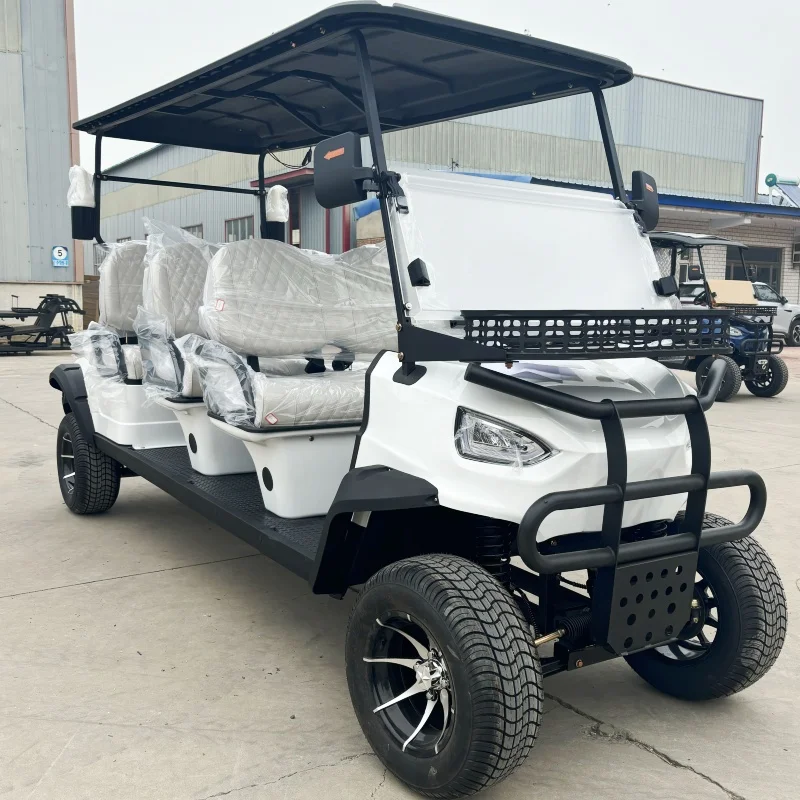 Factory Direct 4 Seater Golf Cart Prices Are Practical Electric Scooter Global Sale New Lifted Golf Cart With cargo box