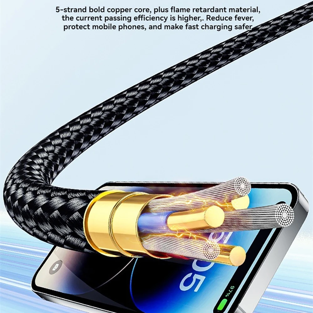 PD29W USB 케이블 iPhone 15 14 13 12 Pro Max 11 iPad Mini Type C 고속 충전 USB C 데이터 와이어 코드 480Mbps 데이터 전송