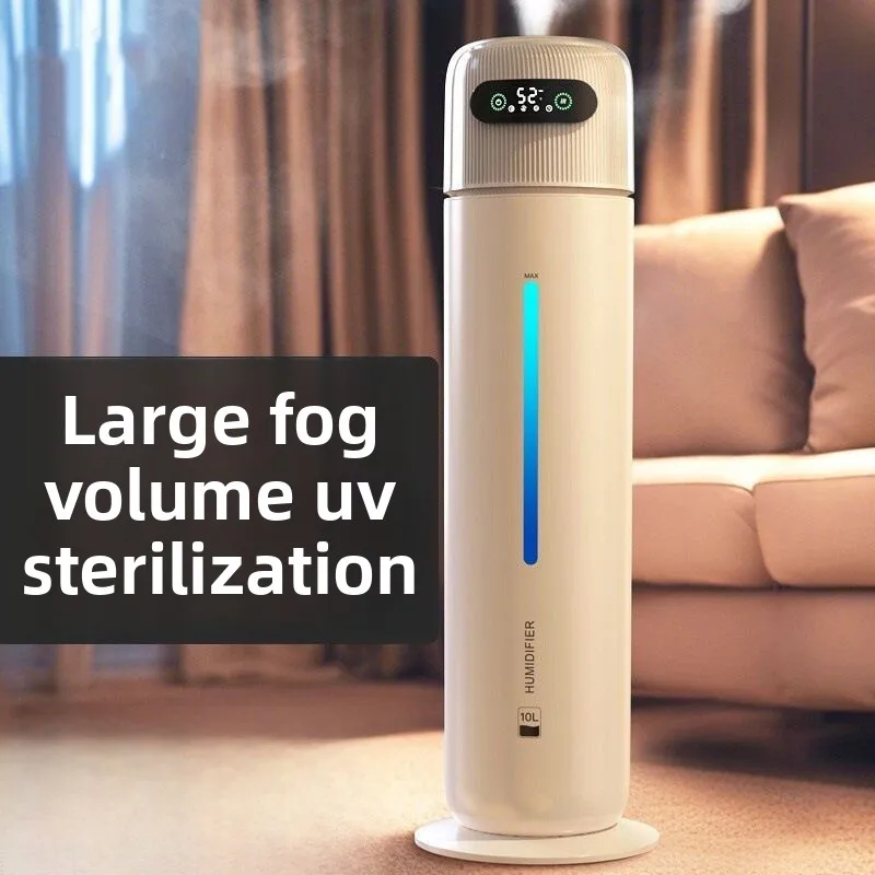 10L Smart Humidifier for Home Ultra-Quiet, Auto Shut-Off Quiet Humidifier For Baby Nurse Suitable for Bedroom/Living Room/Office