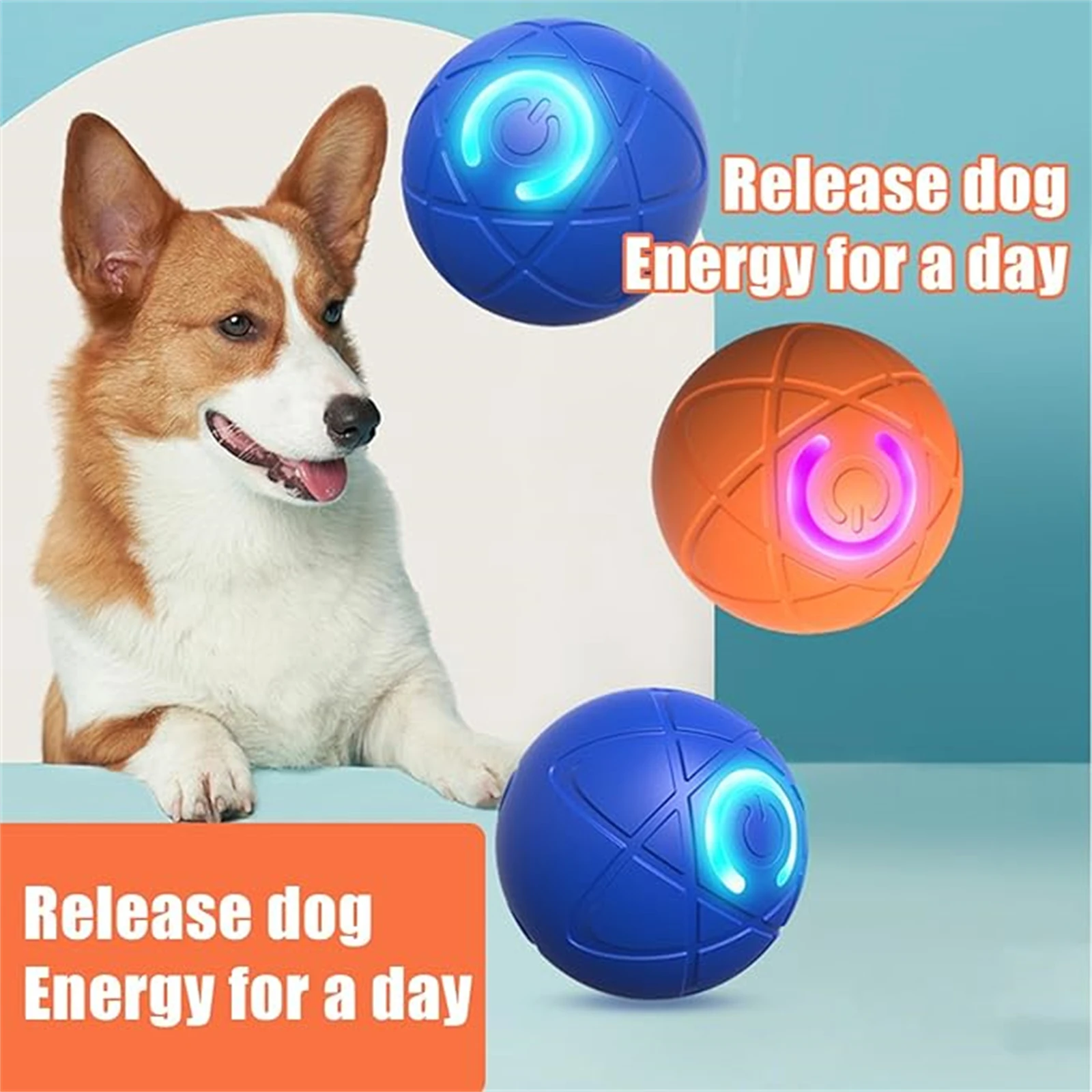 Automatic Interactive Moving Pet Ball 2