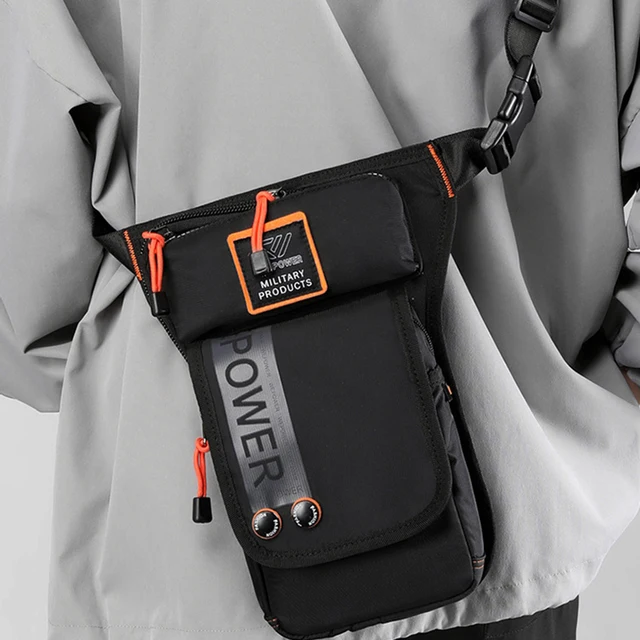 Bolsa de Perna Versátil: O Essencial para Motociclistas e Aventureiros 3 Bolsa de Perna Masculina Versátil