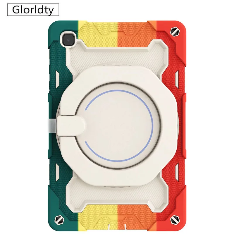 

Case For Samsung Galaxy Tab S7 Plus 12.4 S8 S7 FE 12.4 S8 11.0 Shockproof Materials Soft Silicon Child Stand Tablet Cover
