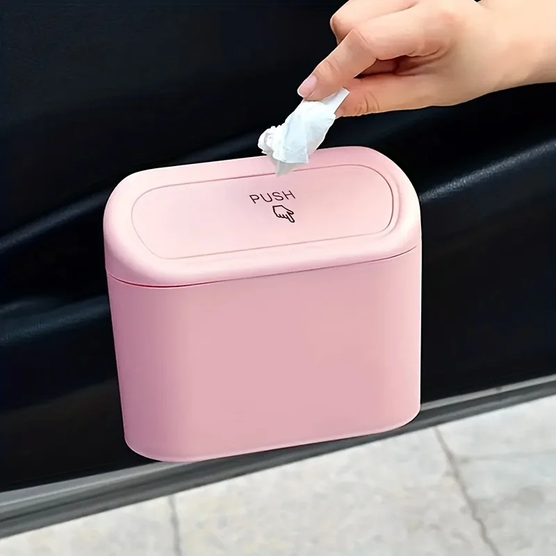 Car Trash Can 1pcs Portable Hanging Efficient Storage Keep Car Clean Environmentally Friendly Materia