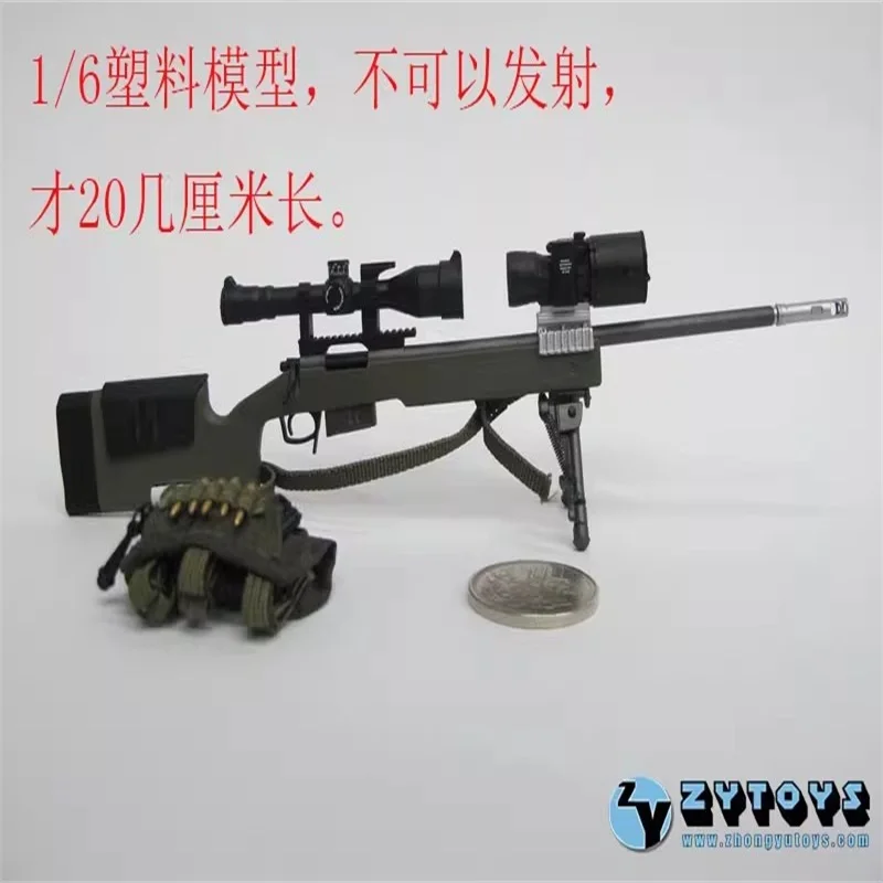 

ZYTOYS ZY8024 1/6 Soldier Scene Accessories M40A5 Sniper Weapon Toy High Quality Model Fit 12'' Action Figures In Stock