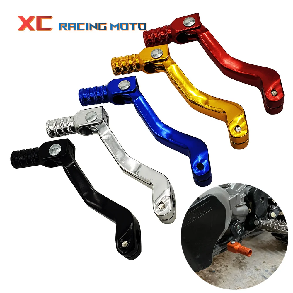 

New Motorcycle 110cc-250cc Universal CNC Aluminum Alloy Folding Gear Lever Is Suitable For ATV Dirt Pit Bikes Apollo Bosuer Kayo
