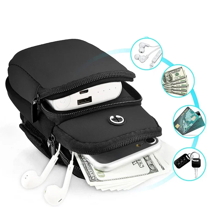 Phone Armband Mobile Phone Arm Band Running Armband Phone Case Holder Phone Bag Jogging Fitness Gym Arm Band Armbands