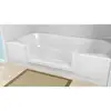 Tub Convert to Step-In Shower Kit Large White Non-Skid Step Pad Returns Available Easy Install Walk-In Conversion Beige Option 5