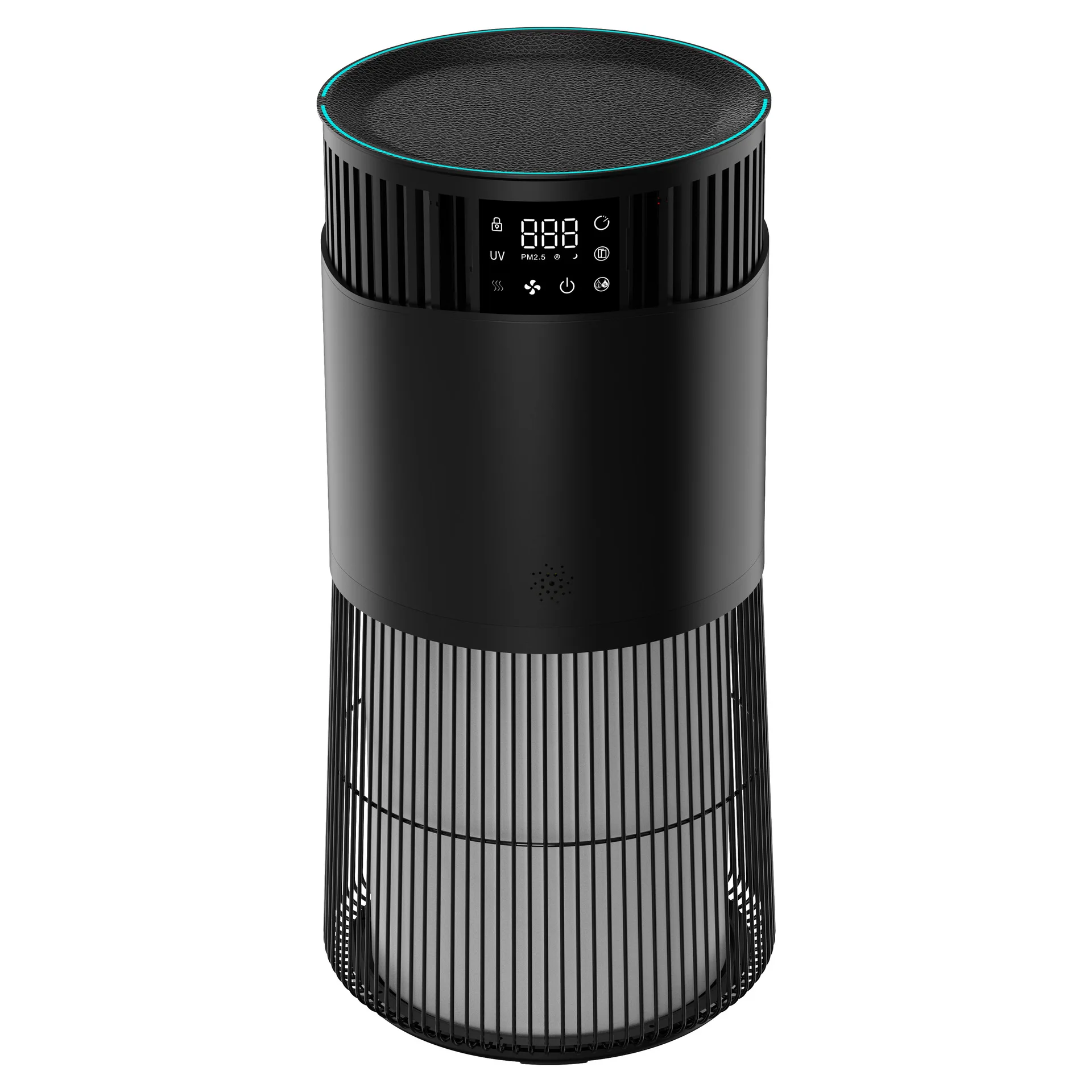 JH Smart Pet Air Purifier H13 HEPA+Activated Carbon PM2.5 Display Child Lock Tim
