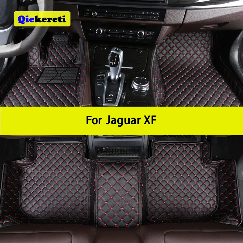 QIEKERETICustomCarFloorMatsForJaguarXFXFSportbrakeAuto