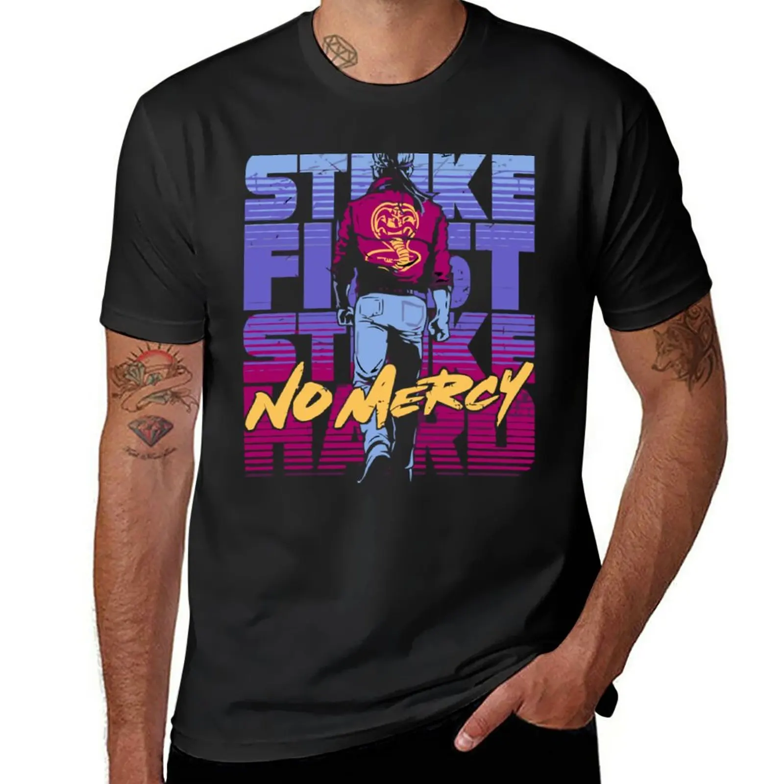 

New Cobra Kai T-Shirt Short sleeve customized t shirts t shirt man sports fan t-shirts black t-shirts for men
