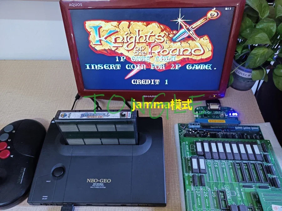 V2.0 Snk Neo Geo Mvs Arcade To Home Edition Play Jamma Game